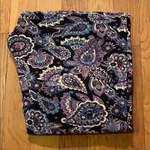LuLaRoe paisley print TC leggings